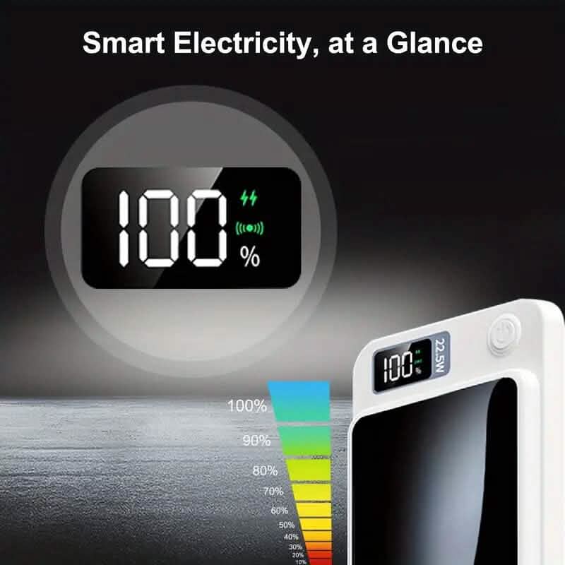 5000mAh Magnetic Wireless Charging Bank 22.5W Fast Charging