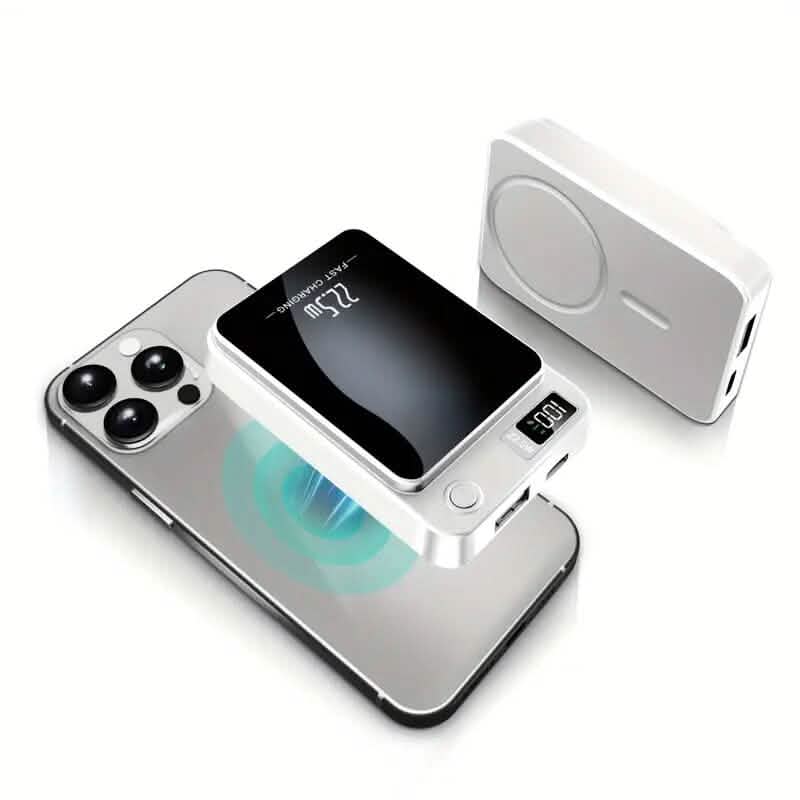 5000mAh Magnetic Wireless Charging Bank 22.5W Fast Charging