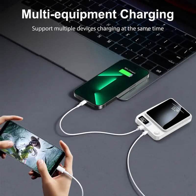 5000mAh Magnetic Wireless Charging Bank 22.5W Fast Charging